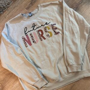 Future Nurse Graphic Sweatshirt